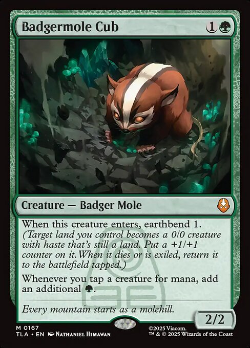 アナグマモグラの仔/Badgermole Cub [TLA]