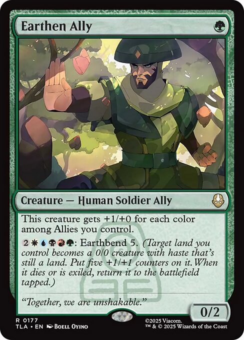 土の味方/Earthen Ally [TLA][FOIL]