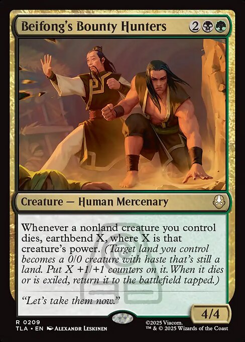 ベイフォン家の賞金稼ぎ/Beifong's Bounty Hunters [TLA][FOIL]