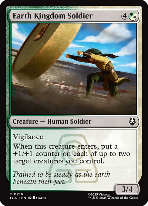 土の王国の兵士/Earth Kingdom Soldier [TLA][FOIL]