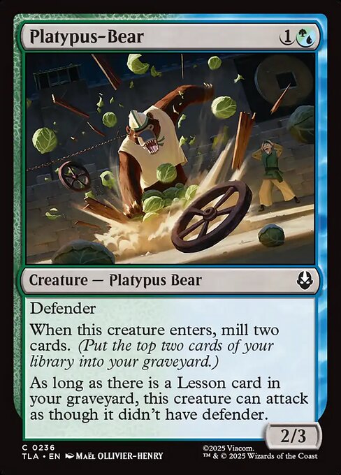 カモノハシグマ/Platypus-Bear [TLA][FOIL]