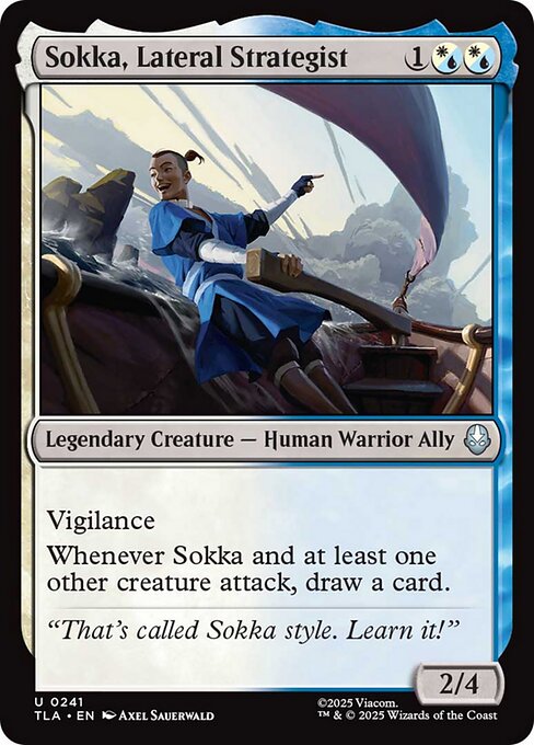 機略縦横な戦略家、サカ/Sokka, Lateral Strategist [TLA][FOIL]