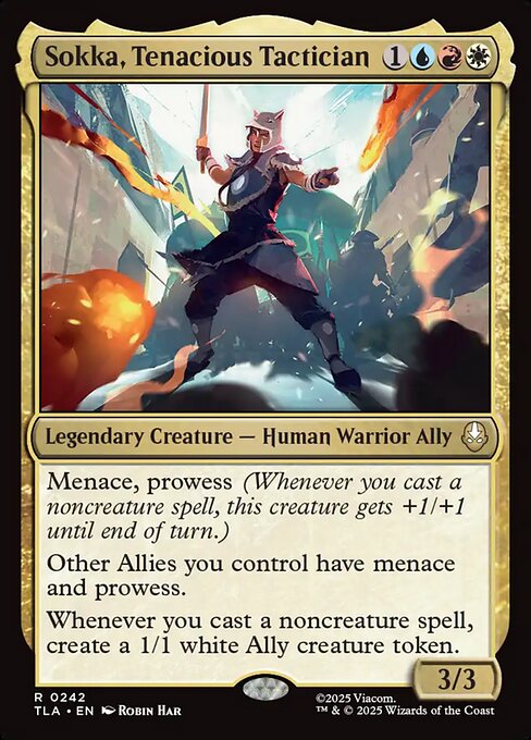 諦めない戦術家、サカ/Sokka, Tenacious Tactician [TLA][FOIL]