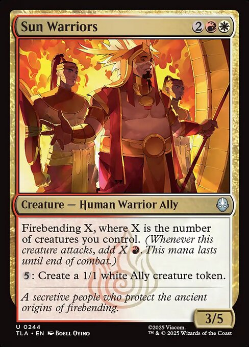 太陽の戦士たち/Sun Warriors [TLA][FOIL]