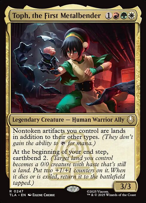 最初の金属のベンダー、トフ/Toph, the First Metalbender [TLA][FOIL]