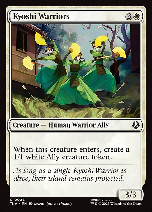 キヨシの戦士たち/Kyoshi Warriors [TLA][FOIL]