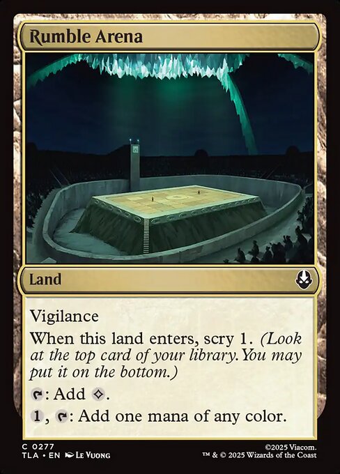 武道会の闘技場/Rumble Arena [TLA][FOIL]