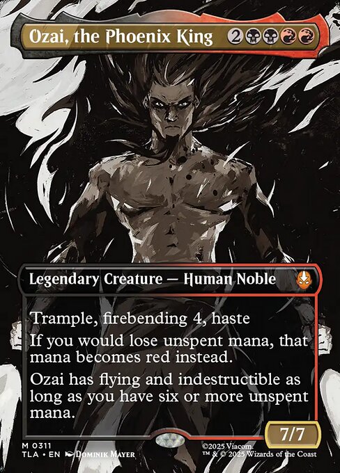 不死鳥王、オザイ/Ozai, the Phoenix King(311) [TLA-BF][ボーダーレス][FOIL]