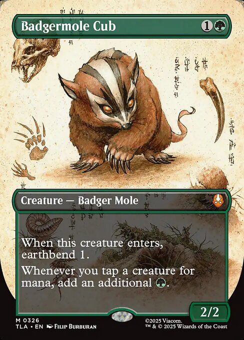 アナグマモグラの仔/Badgermole Cub [TLA-BF][ボーダーレス][FOIL]