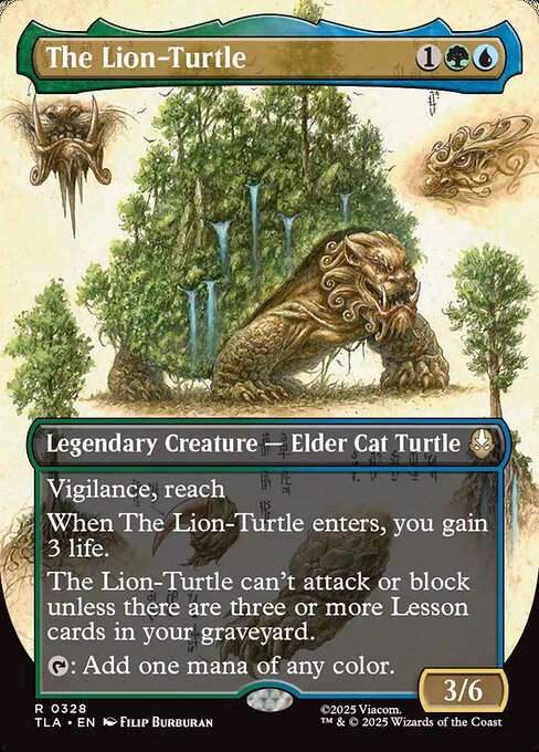獅子亀/The Lion-Turtle [TLA-BF][ボーダーレス][FOIL]