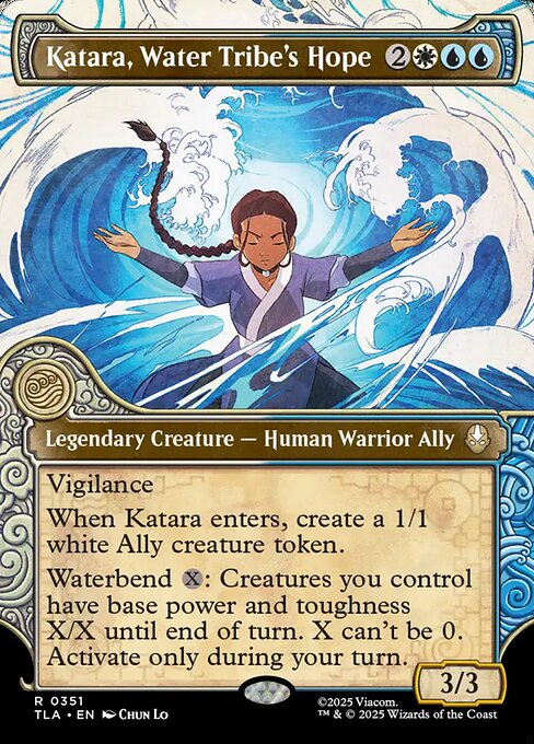 水の部族の希望、カタラ/Katara, Water Tribe's Hope [TLA-BF][ショーケース][FOIL]