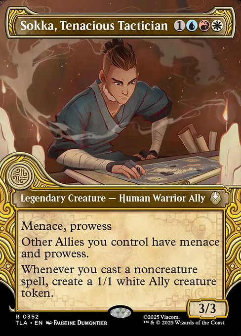 諦めない戦術家、サカ/Sokka, Tenacious Tactician [TLA-BF][ショーケース][FOIL]