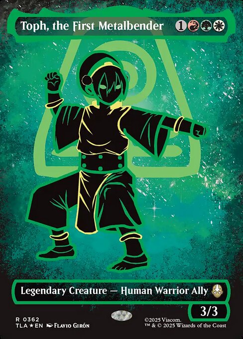 最初の金属のベンダー、トフ/Toph, the First Metalbender [TLA-BF][ボーダーレス][FOIL][ネオンインク]