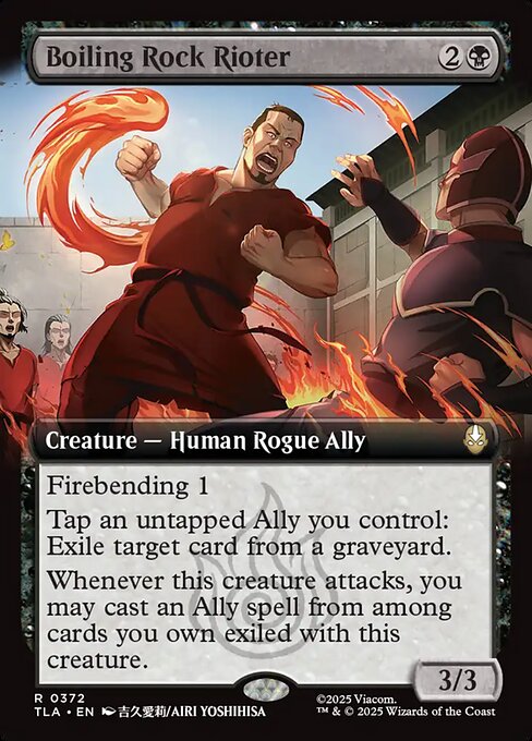 釜茹岩の暴動者/Boiling Rock Rioter [TLA-BF][拡張アート][FOIL]