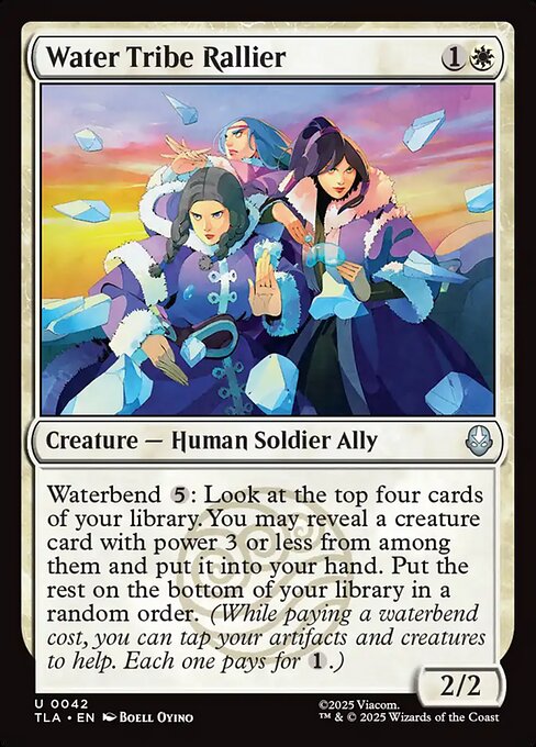 水の部族の結集者/Water Tribe Rallier [TLA]