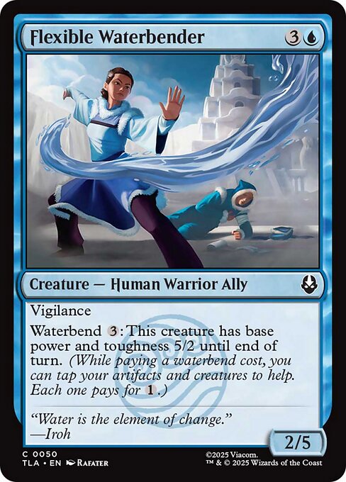 方円に随う水のベンダー/Flexible Waterbender [TLA][FOIL]
