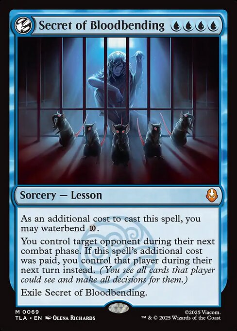 血の技の秘密/Secret of Bloodbending [TLA][FOIL]