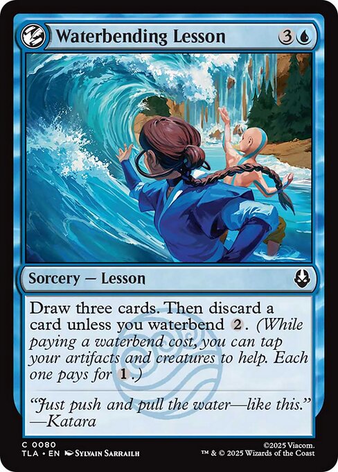 水の技の修行/Waterbending Lesson [TLA]