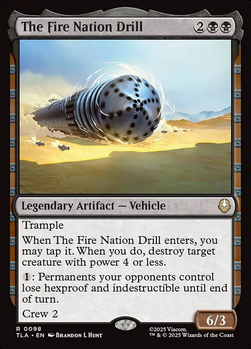 火の国のドリル/The Fire Nation Drill [TLA]
