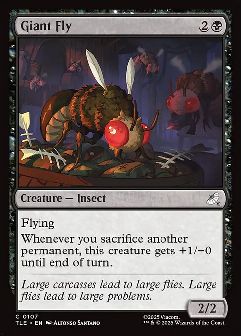 巨大バエ/Giant Fly [TLE][FOIL]