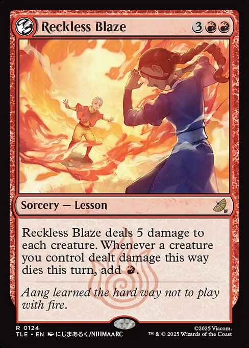 見境のない猛火/Reckless Blaze [TLE][FOIL]