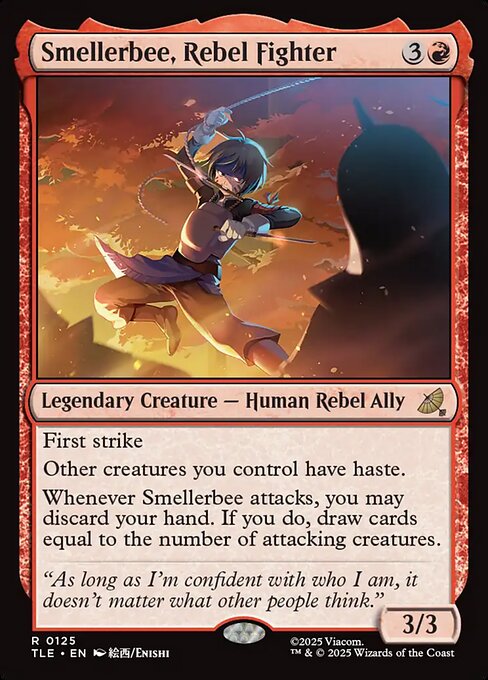 叛徒の戦士、スメラビー/Smellerbee, Rebel Fighter [TLE][FOIL]
