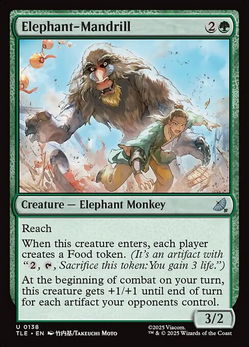 ゾウマンドリル/Elephant-Mandrill [TLE]