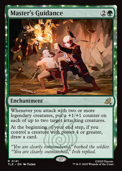 師匠の導き/Master's Guidance [TLE][FOIL]