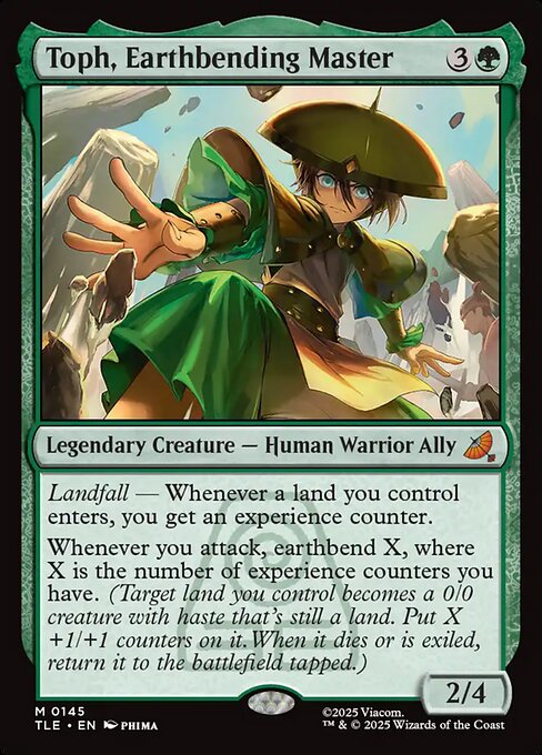 土の技の達人、トフ/Toph, Earthbending Master [TLE]