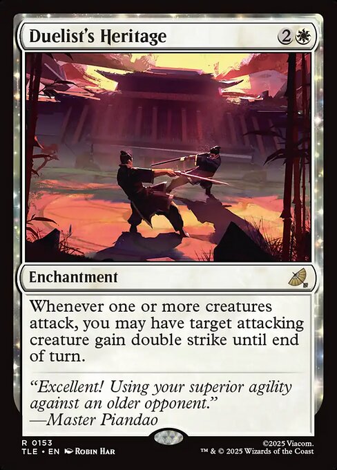 決闘者の遺産/Duelist's Heritage [TLE][FOIL]