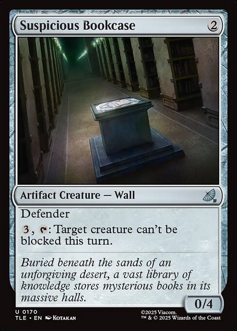 怪しげな書架/Suspicious Bookcase [TLE][FOIL]