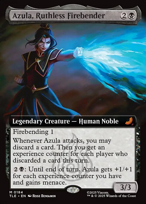 冷酷なる火のベンダー、アズーラ/Azula, Ruthless Firebender [TLE][拡張アート]