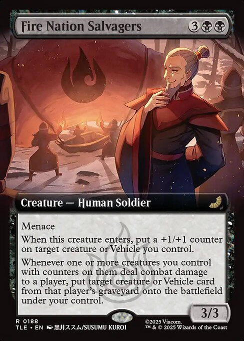 火の国の回収部隊/Fire Nation Salvagers [TLE][拡張アート][FOIL]