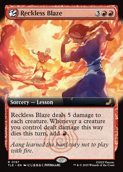 見境のない猛火/Reckless Blaze [TLE][拡張アート]