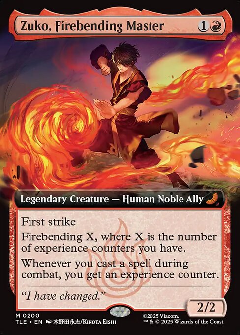 火の技の達人、ズーコ/Zuko, Firebending Master [TLE][拡張アート]