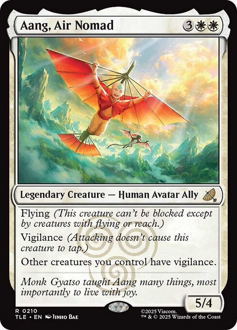 気の民、アン/Aang, Air Nomad [TLE][FOIL]