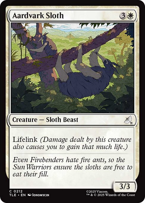 ツチブタナマケモノ/Aardvark Sloth [TLE]