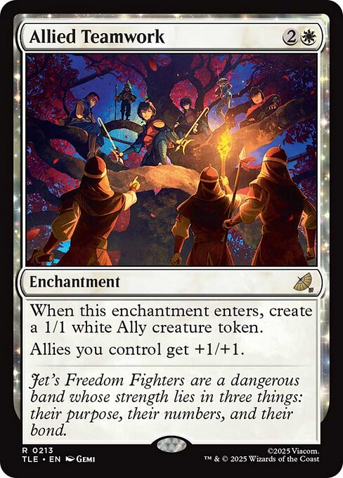 息の合ったチームワーク/Allied Teamwork [TLE][FOIL]