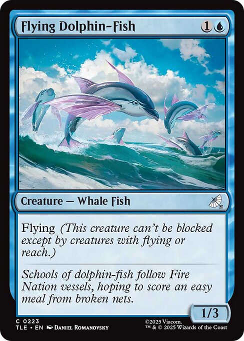 トビイルカ/Flying Dolphin-Fish [TLE][FOIL]