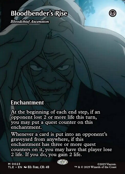 血のベンダーの覚醒/Bloodbender's Rise《血の長の昇天/Bloodchief Ascension》[TLE][ボーダーレス]