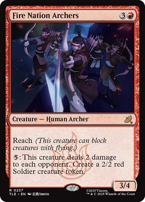 火の国の射手/Fire Nation Archers [TLE]