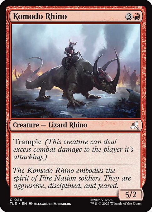 コモドサイ/Komodo Rhino [TLE][FOIL]