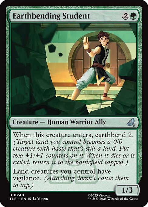 土の技の生徒/Earthbending Student [TLE][FOIL]