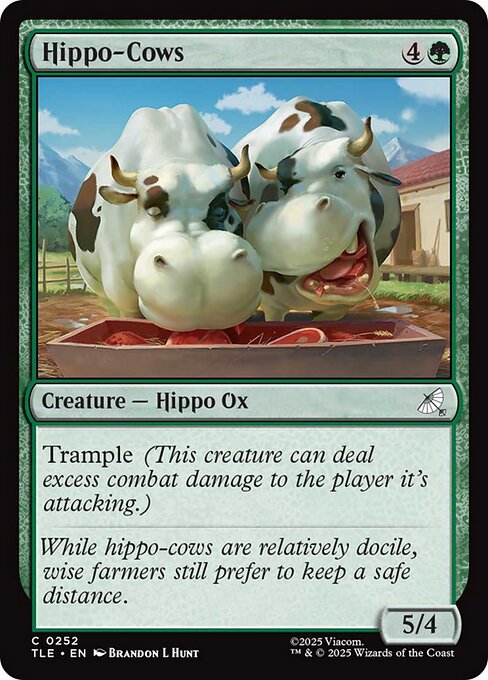 カバウシ/Hippo-Cows [TLE][FOIL]