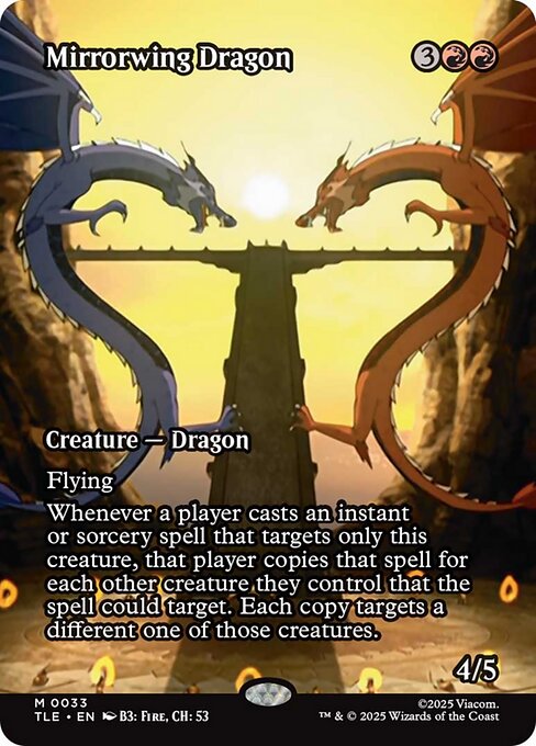 鏡翼のドラゴン/Mirrorwing Dragon [TLE][ボーダーレス]