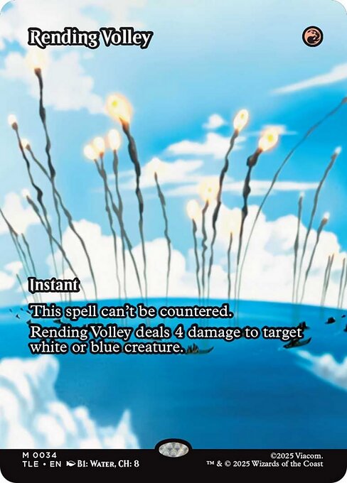 引き裂く流弾/Rending Volley [TLE][ボーダーレス][FOIL]