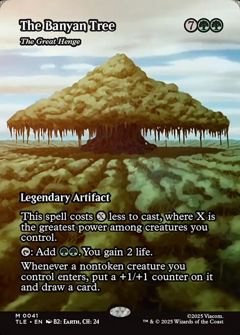 バンヤングローブの木/The Banyan Tree《グレートヘンジ/The Great Henge》[TLE][ボーダーレス]