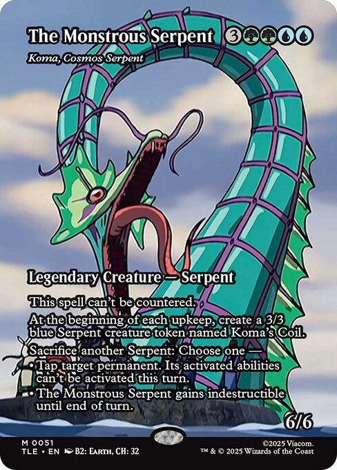 大蛇/The Monstrous Serpent《星界の大蛇、コーマ/Koma, Cosmos Serpent》[TLE][ボーダーレス]