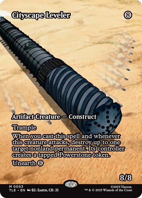 街並みの地ならし屋/Cityscape Leveler [TLE][ボーダーレス][FOIL]