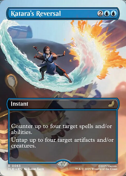 カタラの逆転/Katara's Reversal [TLE][ボーダーレス][FOIL]